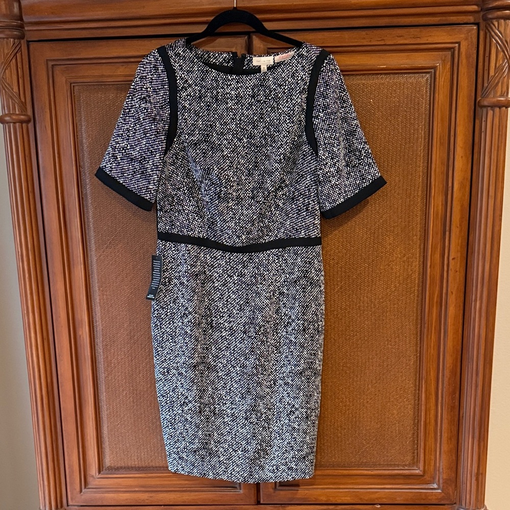 NWT- Chic Black and White Women's Dress